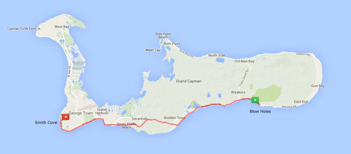 KiwaniBike route map